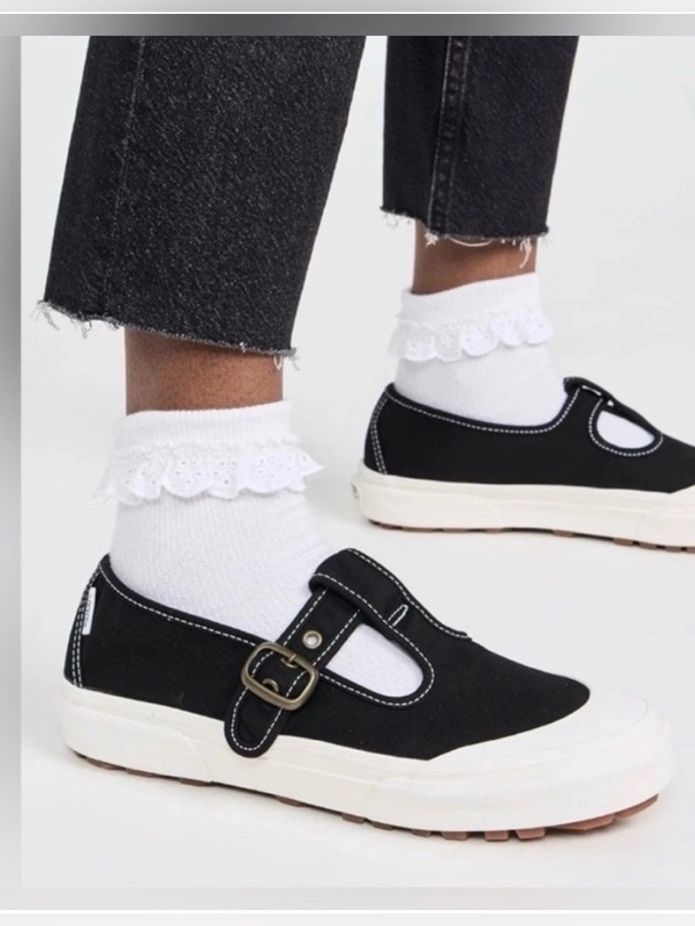 Vans Chunky Mary Jane Sneakers Buckle Strap
